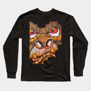 Colour gorilla's face Long Sleeve T-Shirt